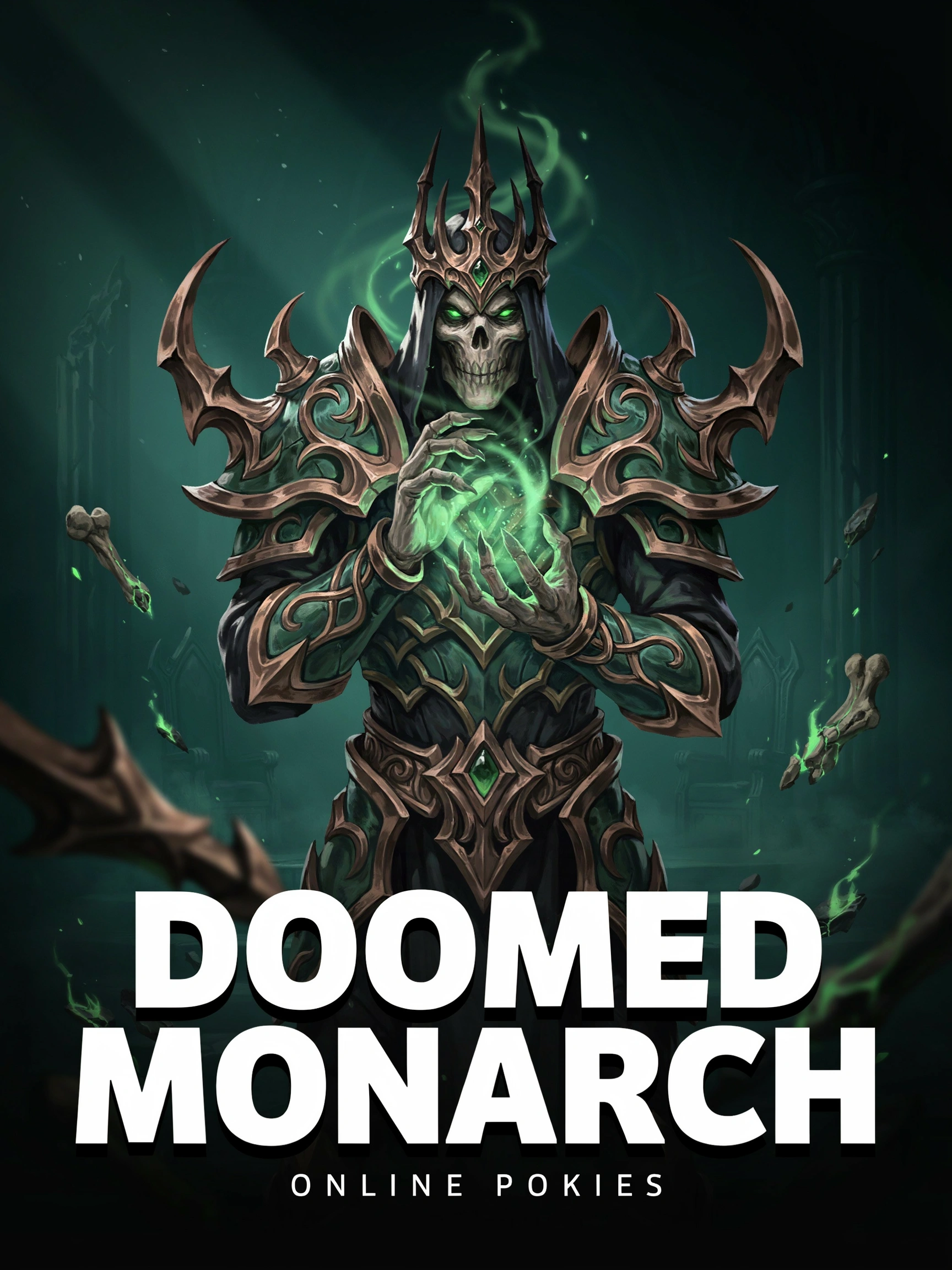 Promo art for the Cursed King pokie